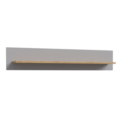 Bohol Wall Shelf in Riviera Oak/Grey