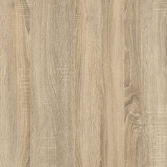 Basic Low Narrow Bookcase (2 Shelves) in Oak - Furniture One Shop