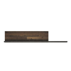Brooklyn Shelf in Walnut and Dark Matera Grey - Furniture One Shop