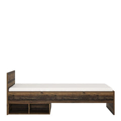 Brooklyn Single Bed 90 cm in Walnut - Furniture One Shop