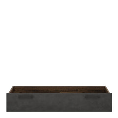 Brooklyn Underbed Drawer in Walnut and Dark Matera Grey - Furniture One Shop