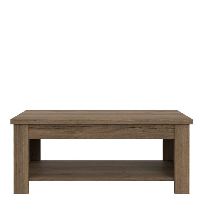 Corona Rising Coffee Table in Tabak Oak