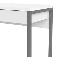 Function Plus Desk 2 Drawers in White High Gloss - Furniture One Shop