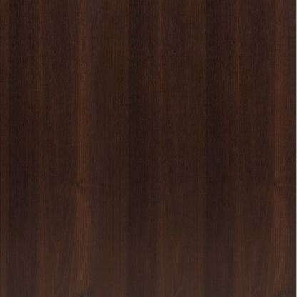 Imperial 2 Door 3 Drawer Glazed Display Cabinet in Dark Mahogany Melamine