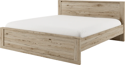 Idea ID-08 Wooden Bed Frame in San Remo Oak