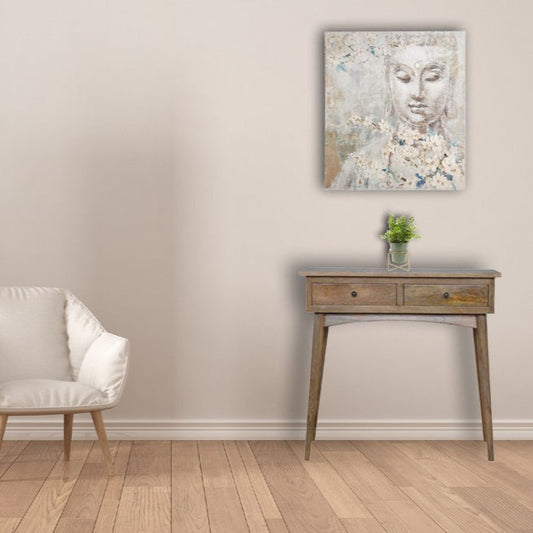 Sleek Console Hallway 2 Drawer Console Table - Furniture One Shop