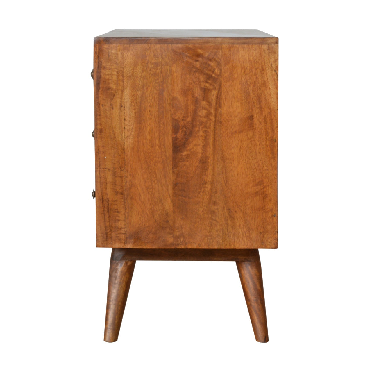 Chic Buffet Carved Chestnut Sideboard