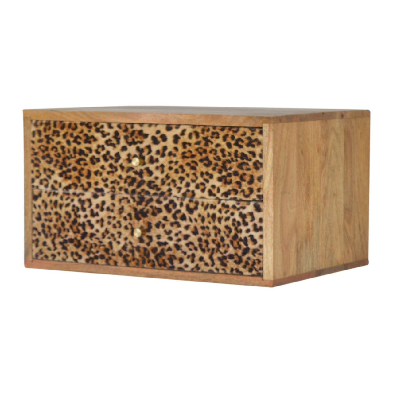 Soho Wall Leopard Print Bedside