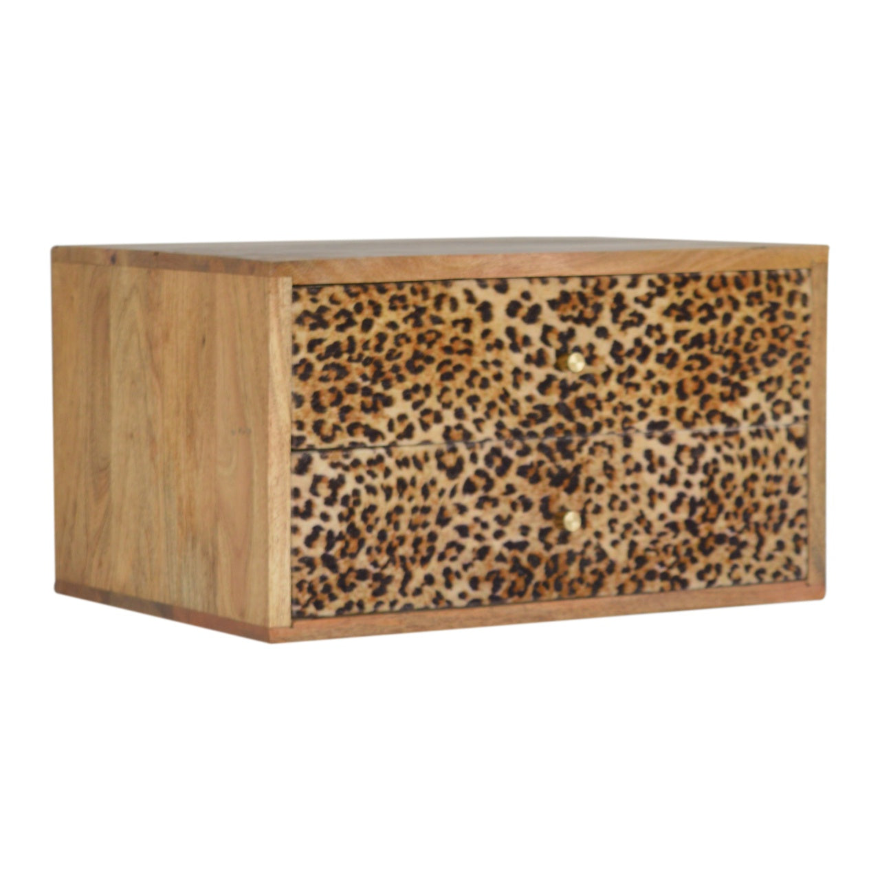 Soho Wall Leopard Print Bedside