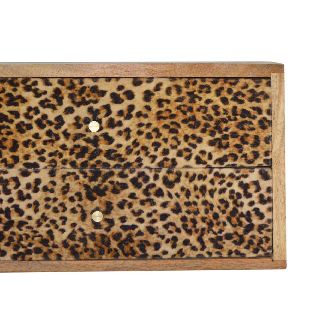 Soho Wall Leopard Print Bedside