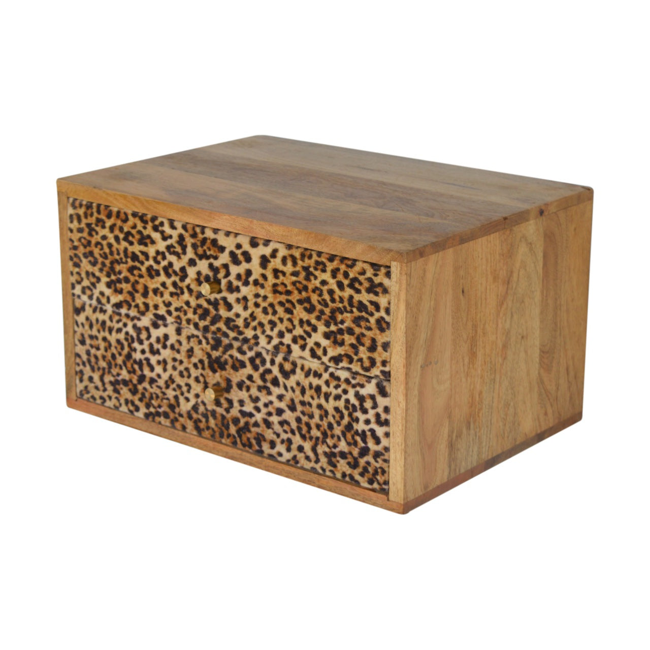 Soho Wall Leopard Print Bedside