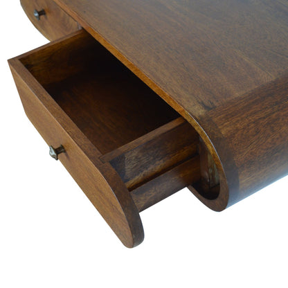 British Surface Floating Chestnut London Console - Furniture One Shop
