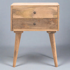 Downing Modern Solid Wood Bedside - Furniture One Shop