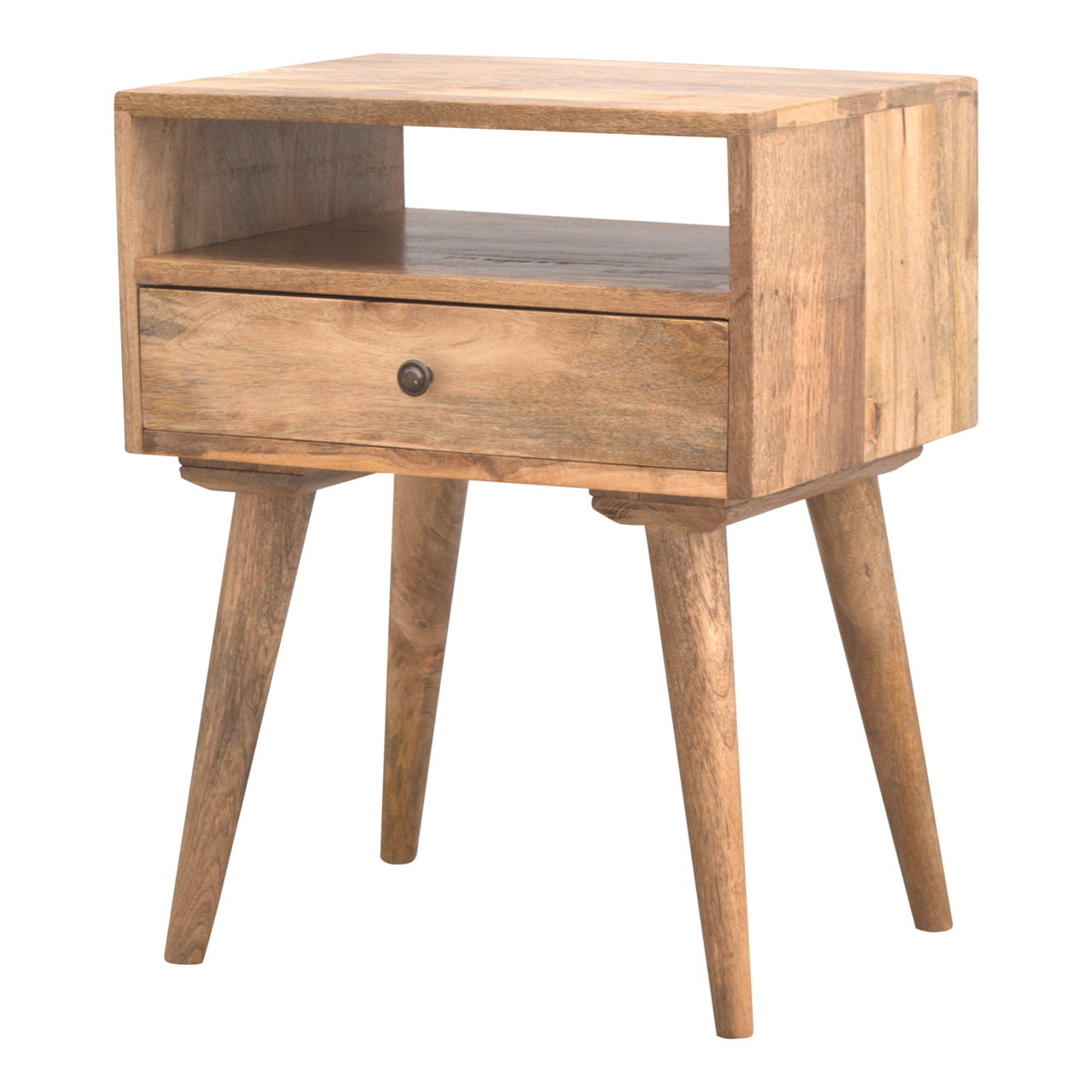 Abbey Modern Bedside with Open Slot