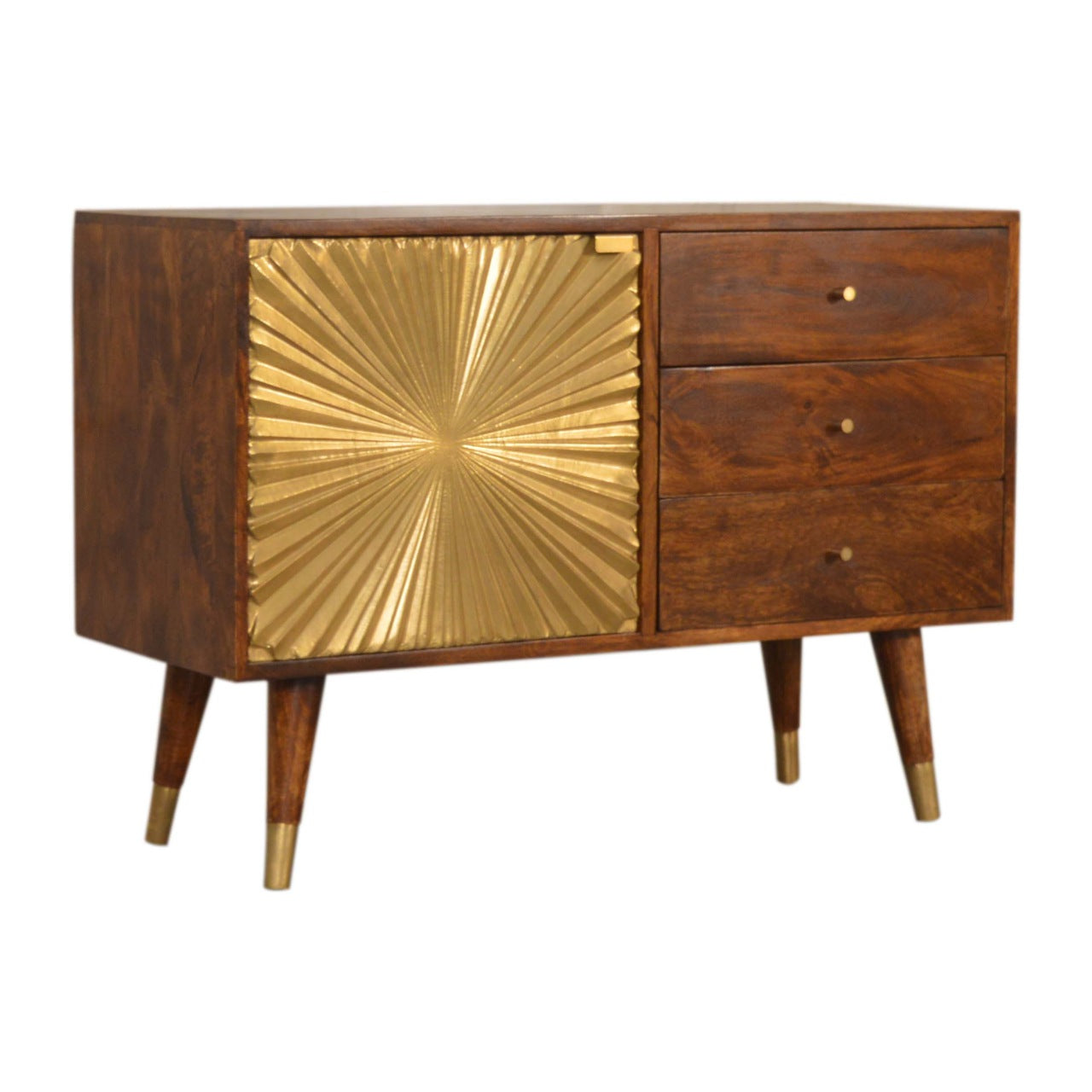 Stylish Cabinet Manila Gold Sideboard