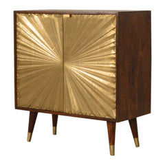 Manila Gold Cabinet - Furniture One Shop