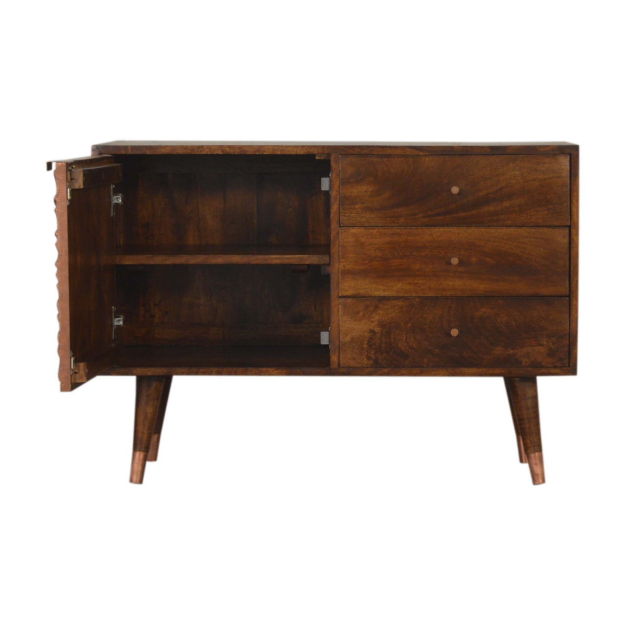 Designer Hutch Manila Copper Sideboard