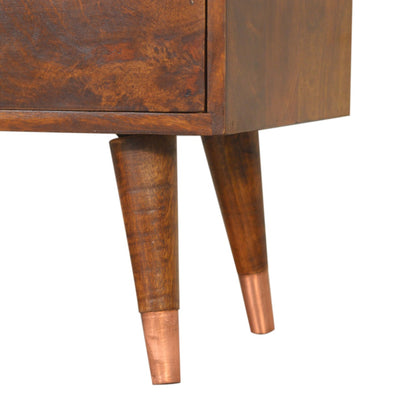 Designer Hutch Manila Copper Sideboard