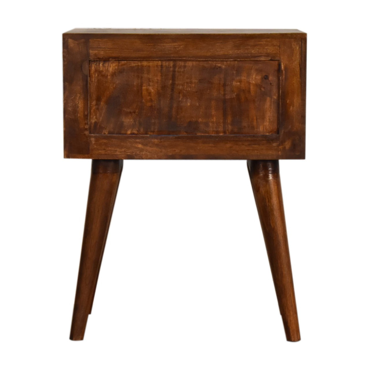 Beak Chestnut Modern Solid Wood Bedside