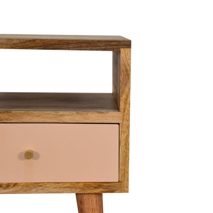 Brook Mini Blush Hand Painted Bedside