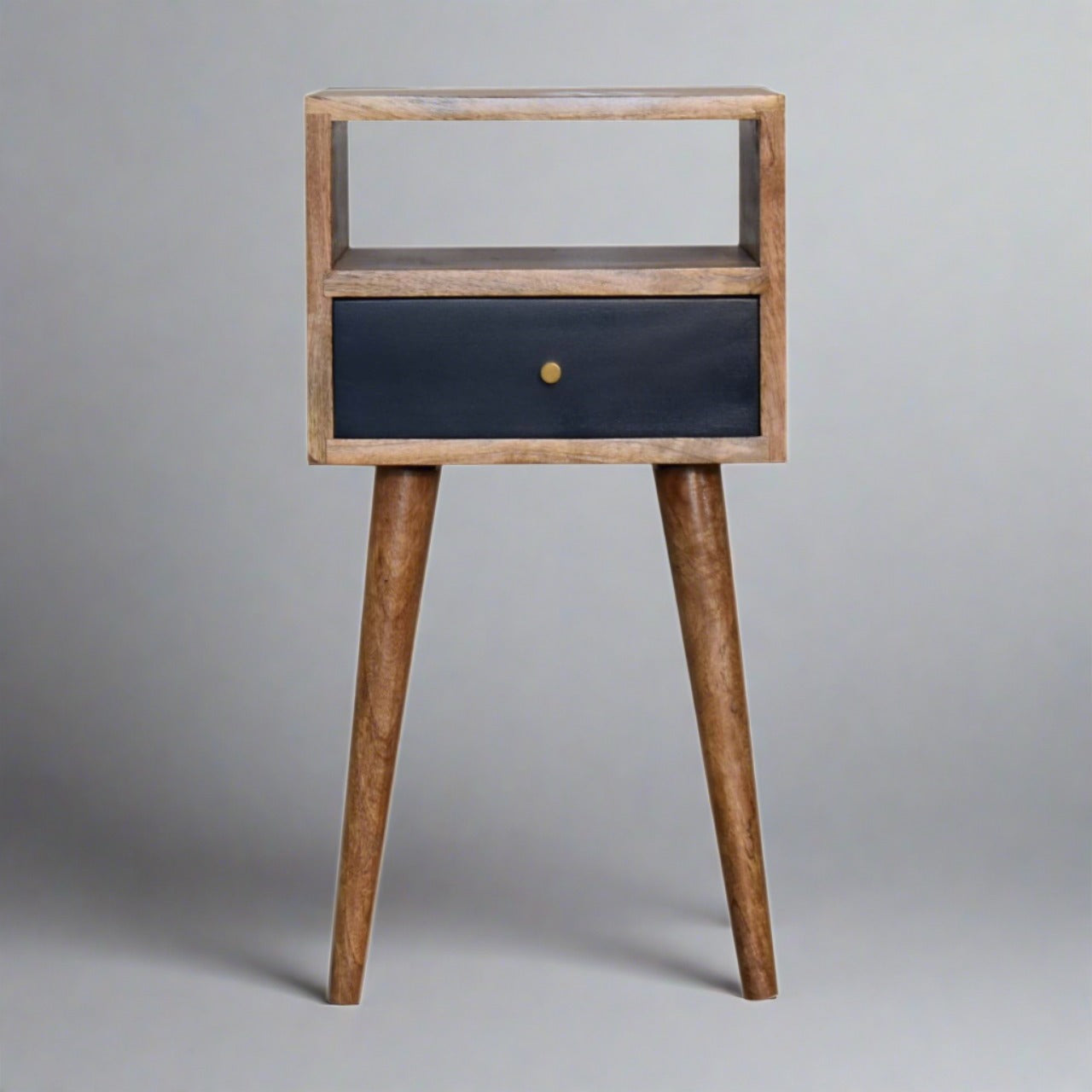 Hanover Mini Navy Blue Hand Painted Bedside