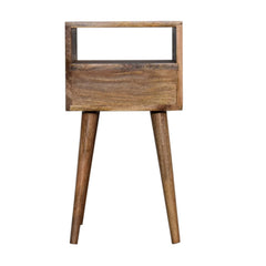Bruton Mini Blue Hand Painted Bedside