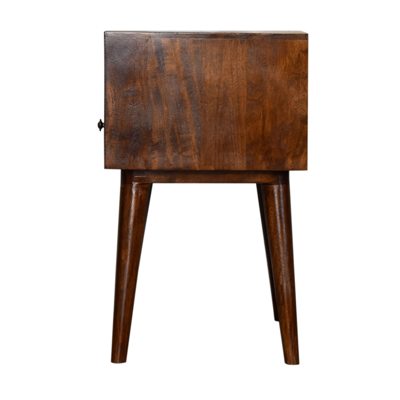 Curzon Modern Chestnut Solid Wood Bedside