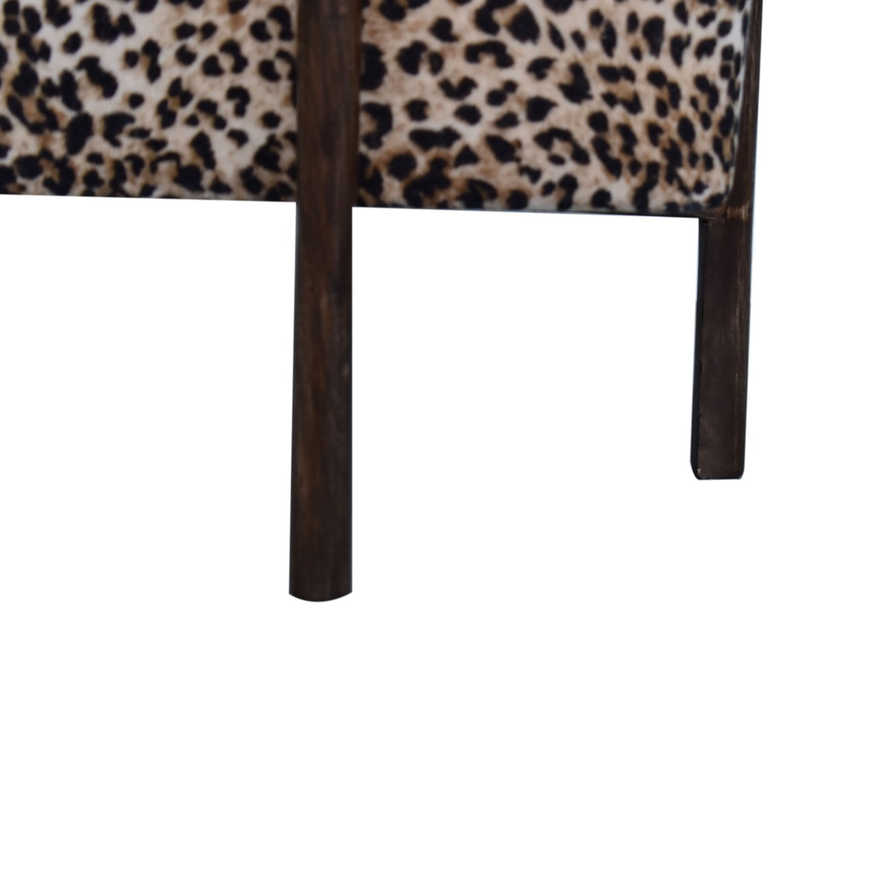 EaseEdge Leopard Footstool