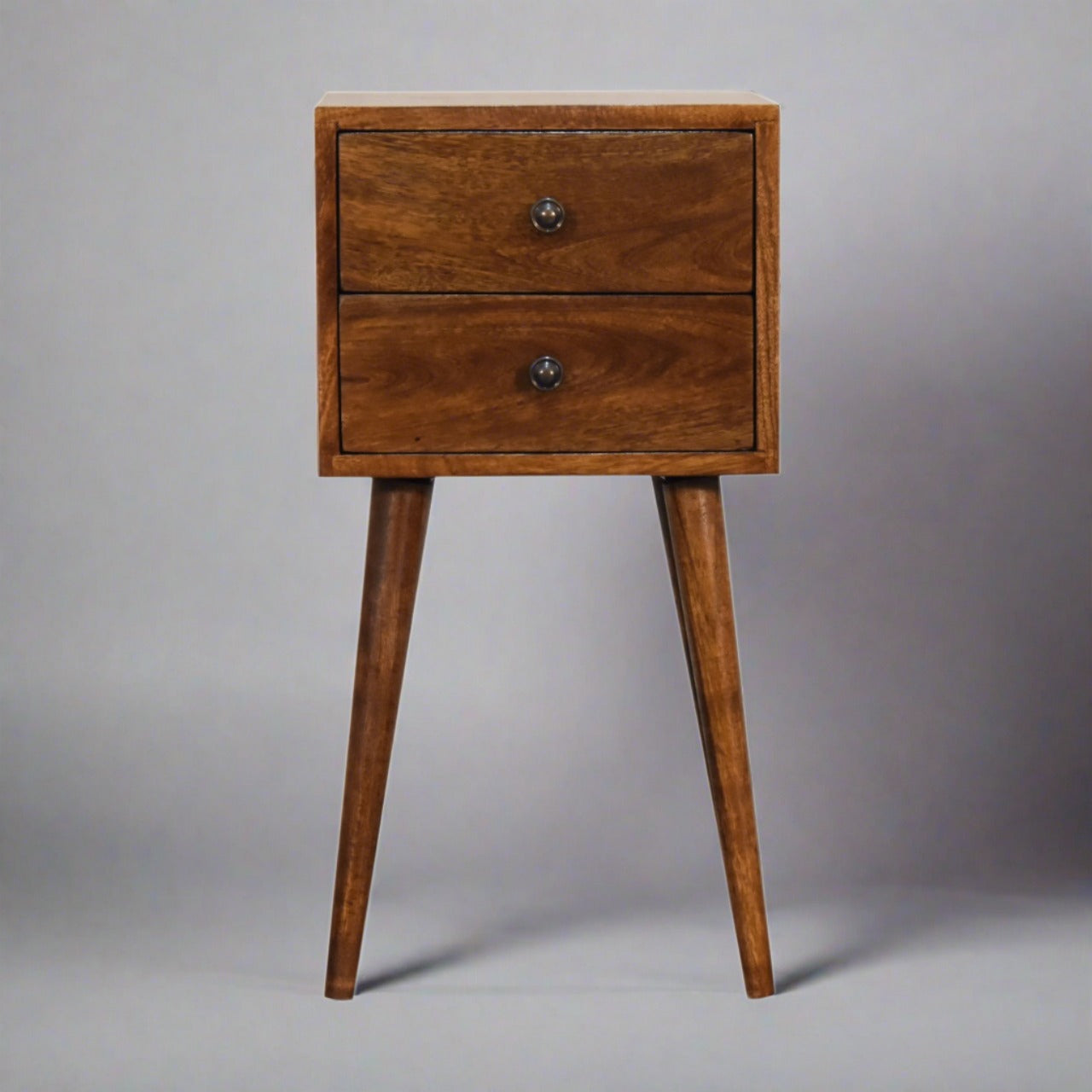 Buckingham Mini 2 Drawer Chestnut Bedside