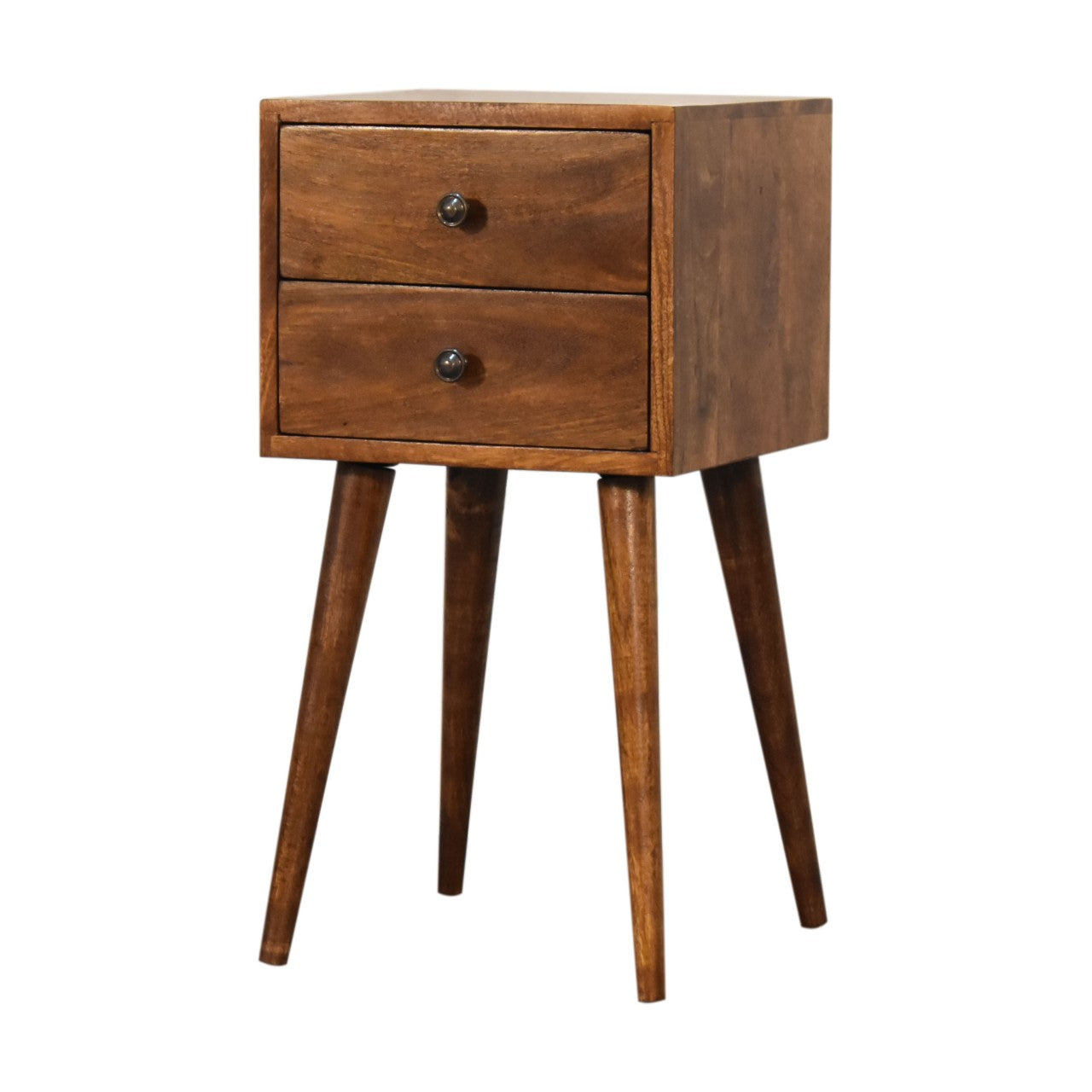 Buckingham Mini 2 Drawer Chestnut Bedside