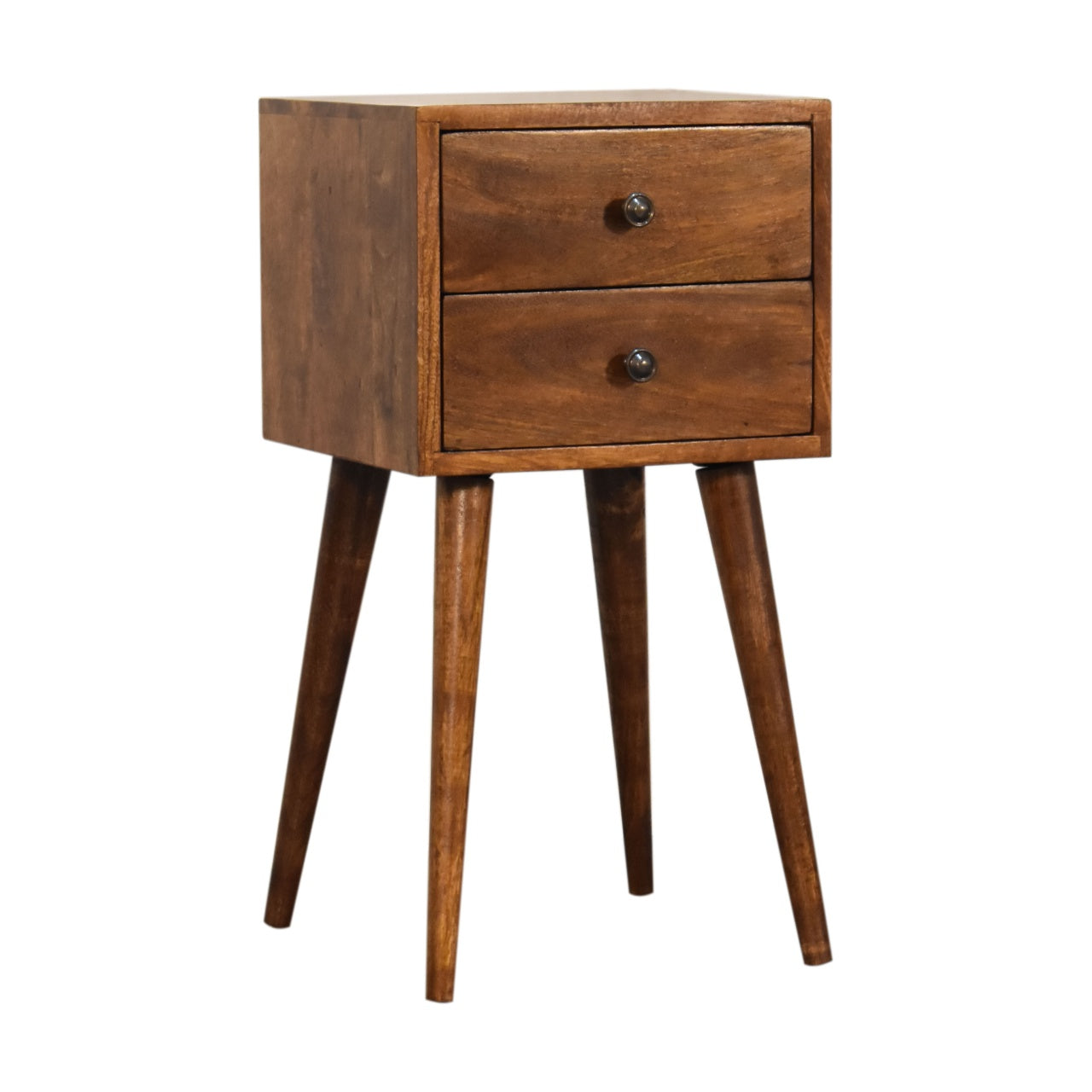 Buckingham Mini 2 Drawer Chestnut Bedside