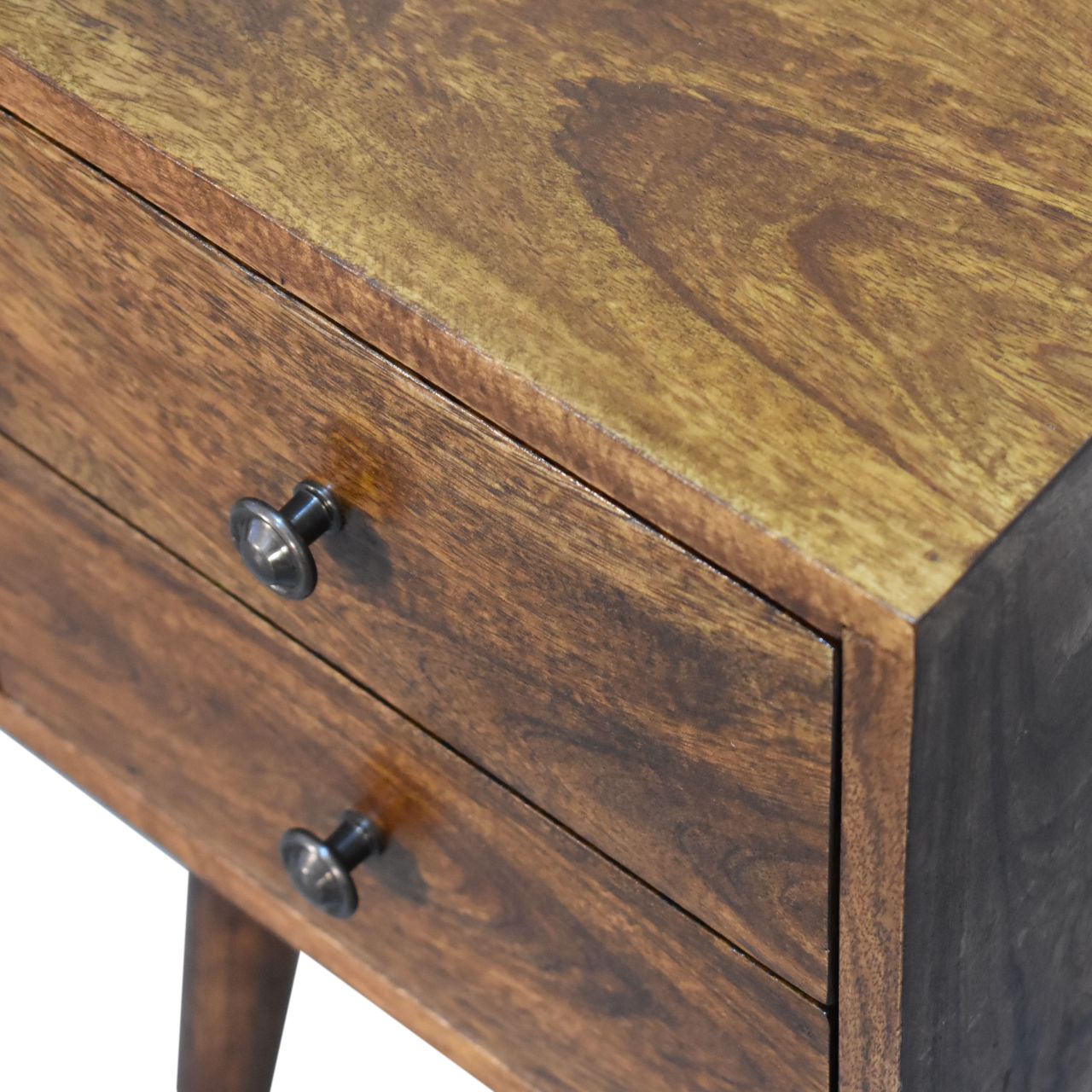 Buckingham Mini 2 Drawer Chestnut Bedside