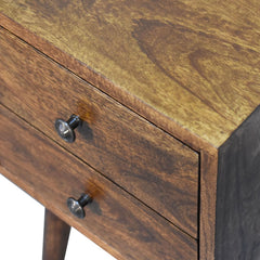 Buckingham Mini 2 Drawer Chestnut Bedside