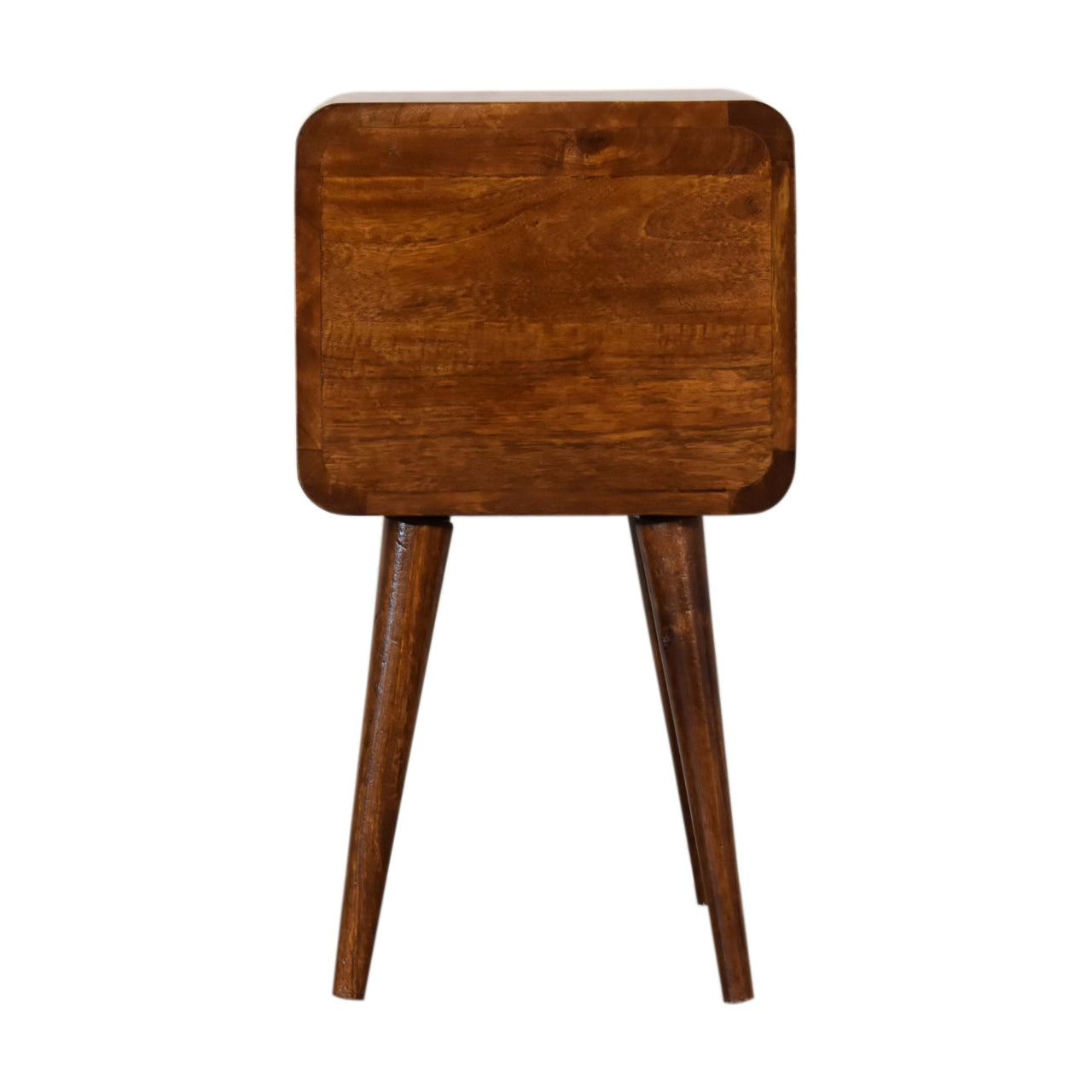 Shepherd Mini Chestnut Curved Bedside