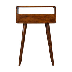 Chic Stand Mini Chestnut Console Table - Furniture One Shop