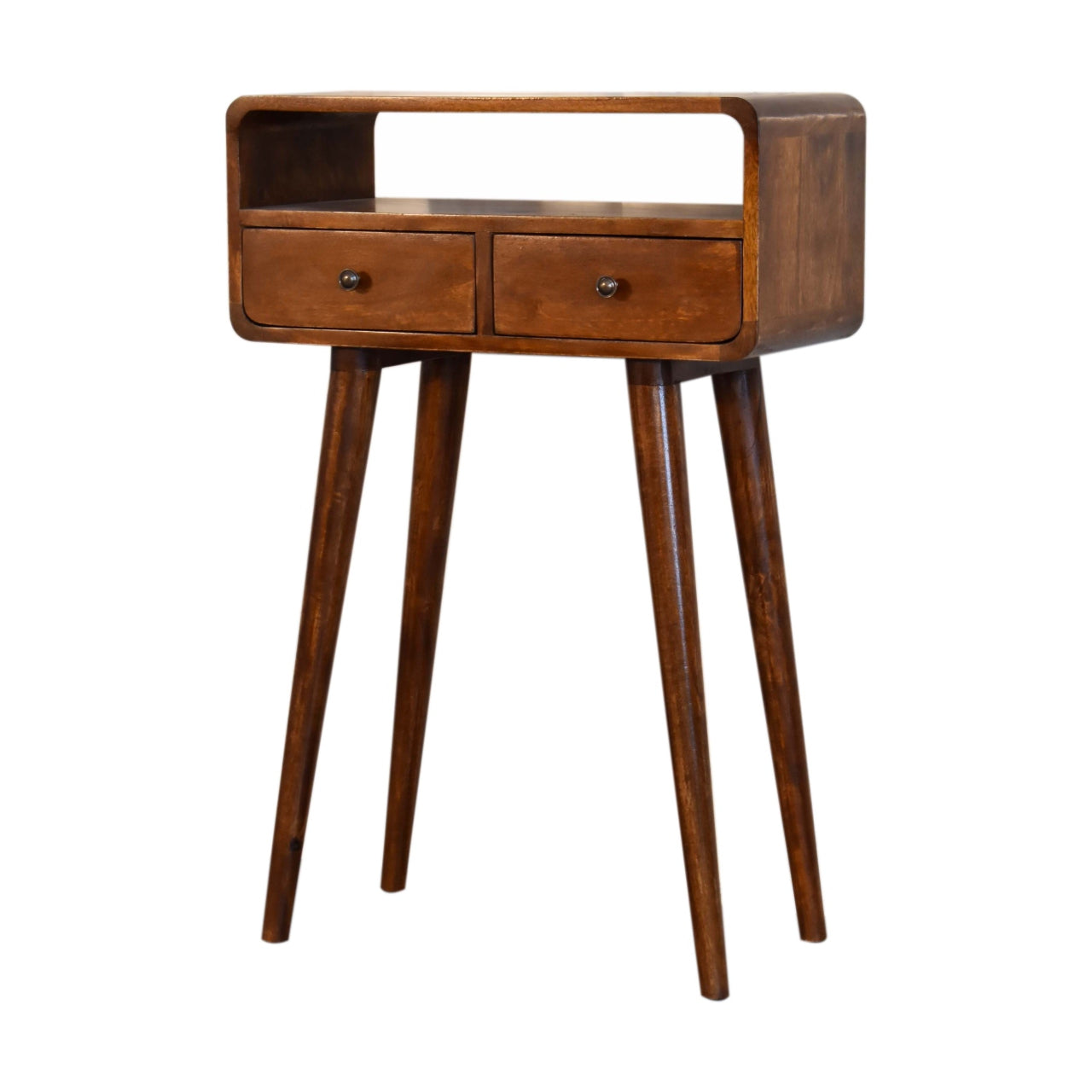 Chic Stand Mini Chestnut Console Table