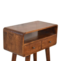 Chic Stand Mini Chestnut Console Table - Furniture One Shop