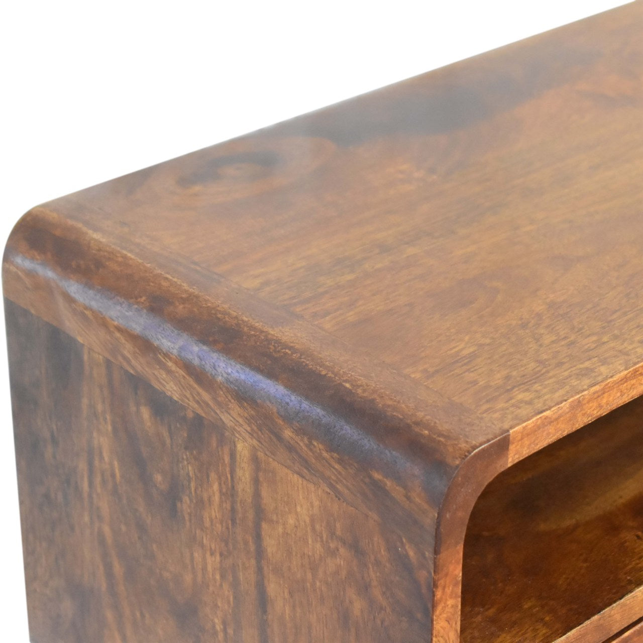 Chic Stand Mini Chestnut Console Table