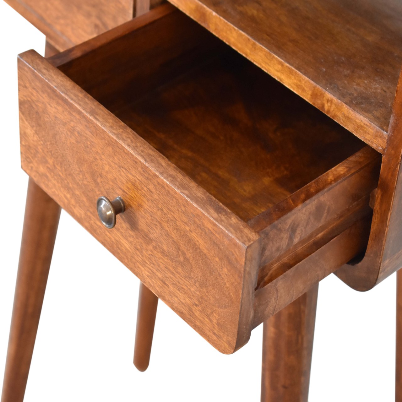 Chic Stand Mini Chestnut Console Table