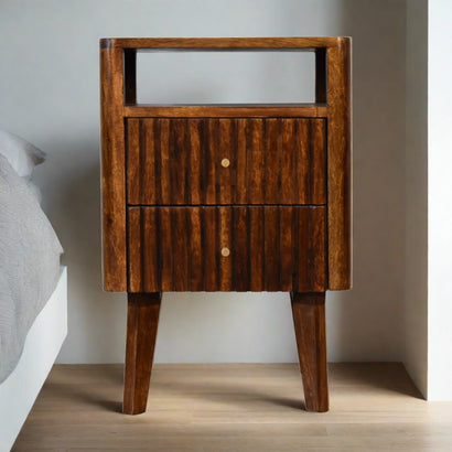 Waterloo Reeve Bedside - Furniture One Shop