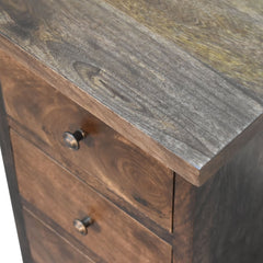 Borough High Mini Classic Grey Country Bedside - Furniture One Shop