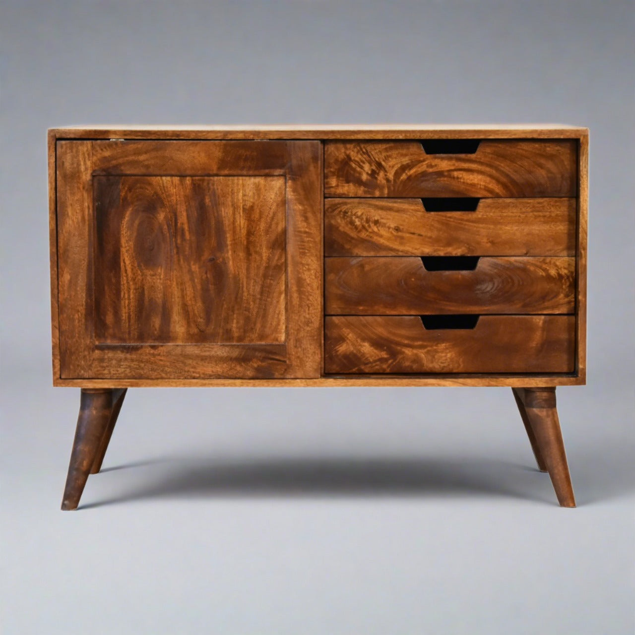 Chestnut Sliding Cabinet