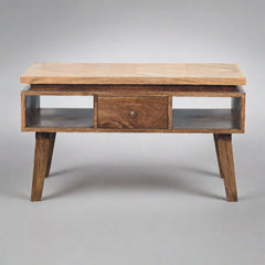 Bliss Classic Grey Granary Coffee Table - Furniture One Shop