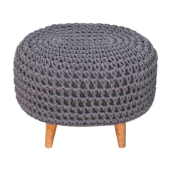 ComfyCrest Keeva Grey Oblong Footstool