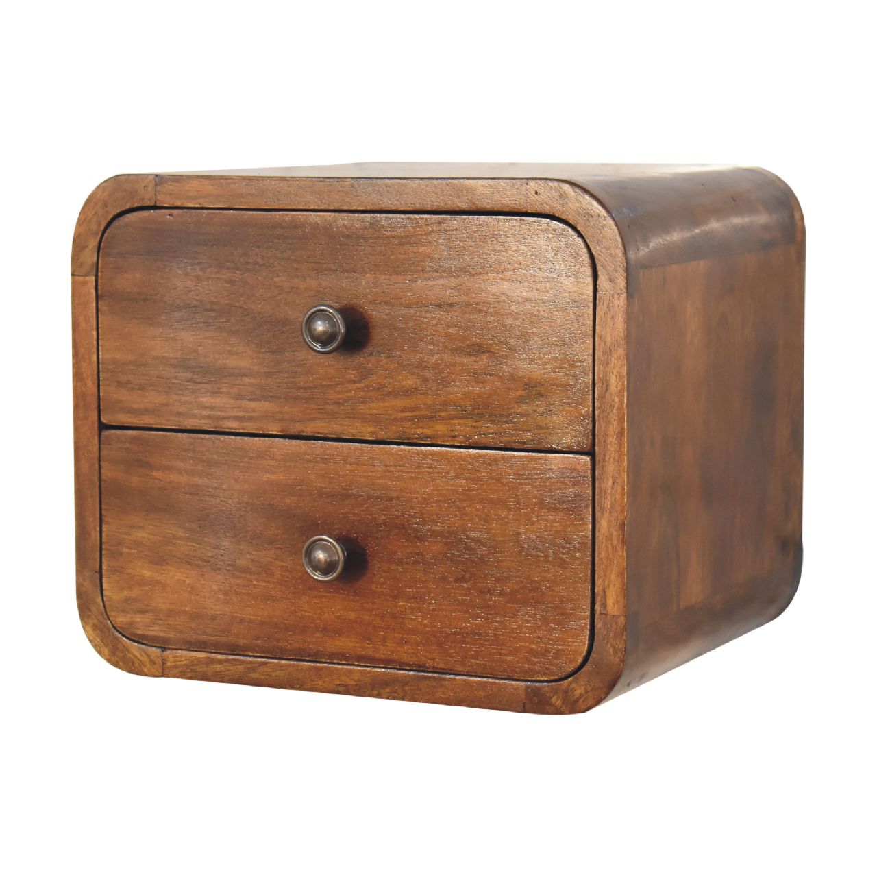 Rorhi Floating Mini Chestnut Bedside