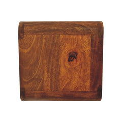 Rorhi Wall Mounted Mini Chestnut Bedside - Furniture One Shop