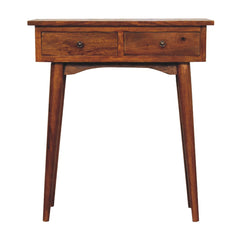 Timeless Table Mini Chestnut Hallway Console - Furniture One Shop