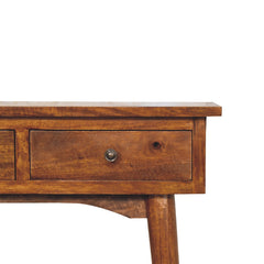 Timeless Table Mini Chestnut Hallway Console - Furniture One Shop