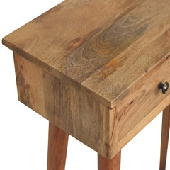 British Console Mini Oak-ish Console Table - Furniture One Shop