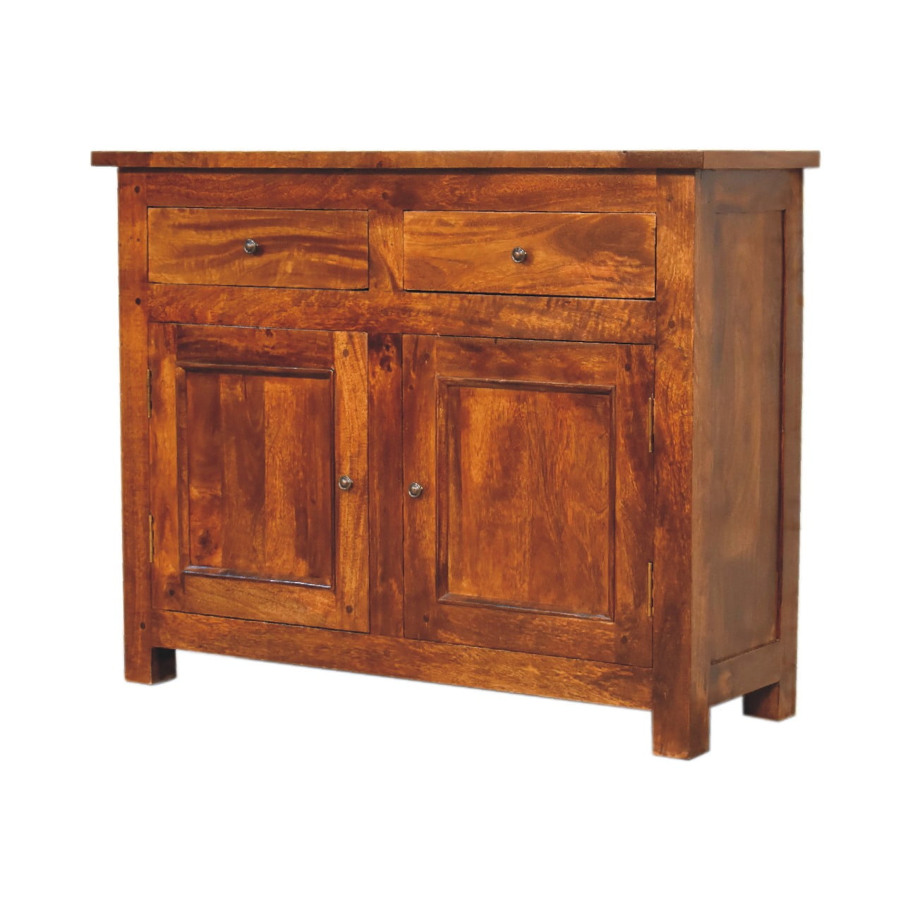 Luxury Display Chestnut Sideboard with 2 Drawers